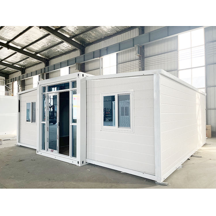 20-футовые роскошные сборные дома-контейнеры с 2 спальнями. 40-футовый расширяемый контейнерный дом с полностью оборудованной ванной комнатой.