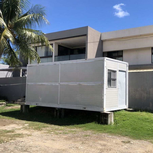 Роскошный сборный жилой портативный складной сборный складной контейнерный дом по индивидуальному заказу 3 в 1