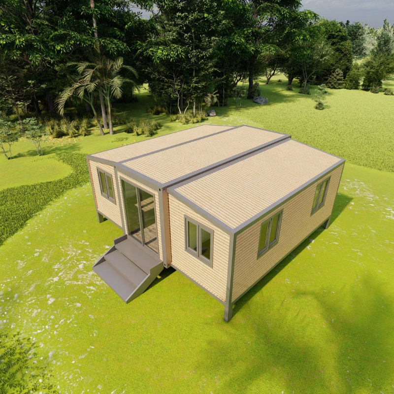 Сборный складной дом, стальные дома, цена, 20-футовый портативный расширяемый контейнерный дом на продажу