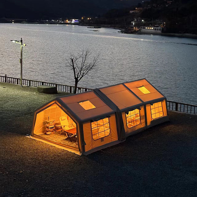 Outdoor Inflatable Camping Canvas Wall Inflatable Tent