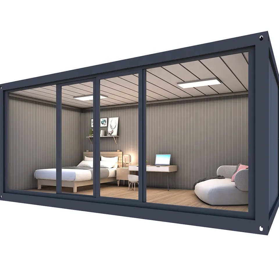 20ft 40ft Flat Pack Customized Size Living Homes Factory Cheap Container House