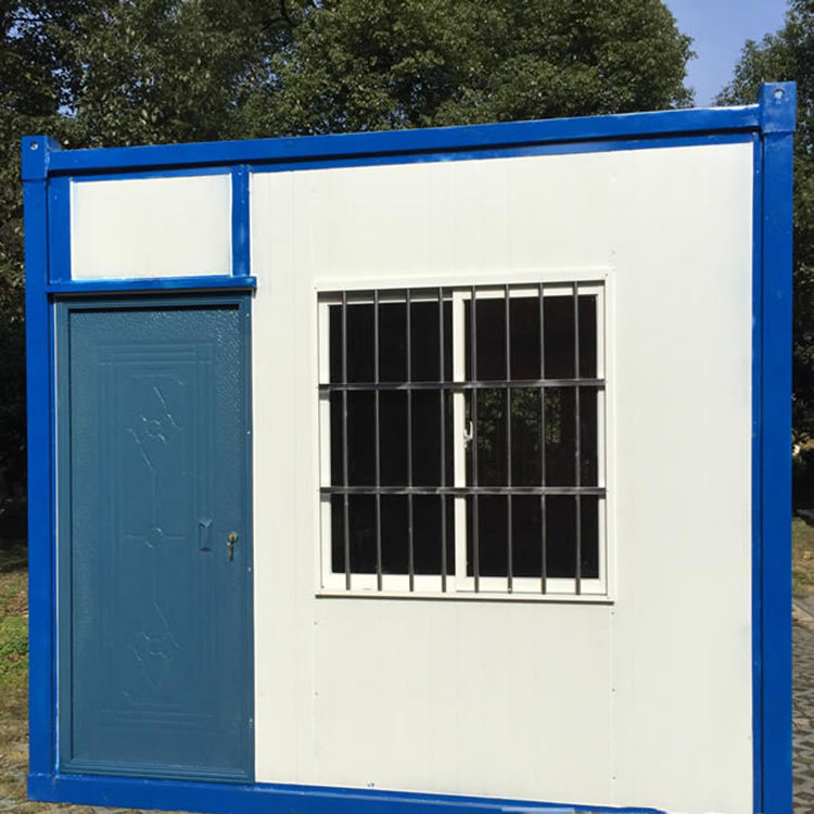 Prefabricated mobile flat pack container house