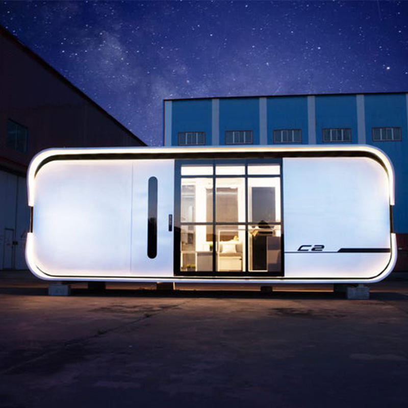 Luxury modular house 20ft 40ft apple cabin