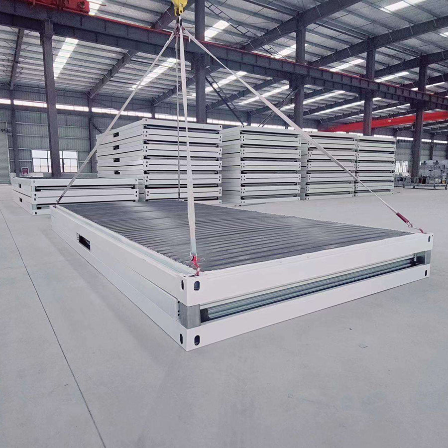 Casa contenedor plegable de construcción prefabricada