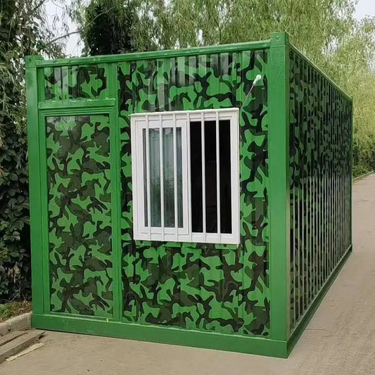 20-футовый складной дом из контейнеров, крошечный дом