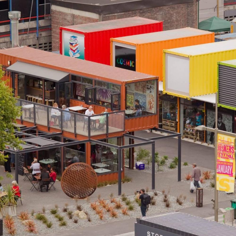 Красочные дома-контейнеры. 40-футовые роскошные дома для покупок можно настроить по индивидуальному заказу.