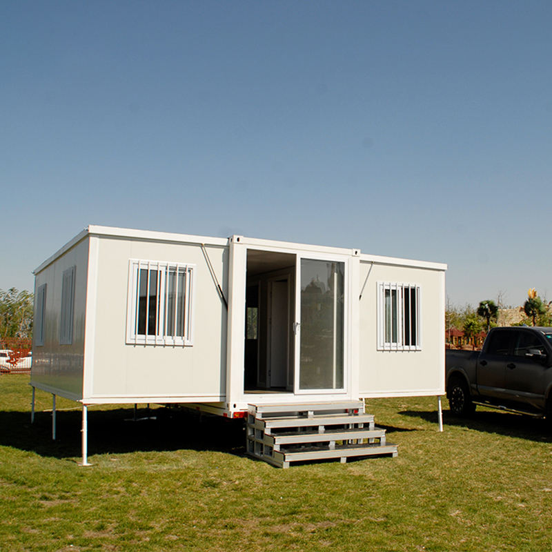 Casa contenedor prefabricada casa móvil con estructura de acero