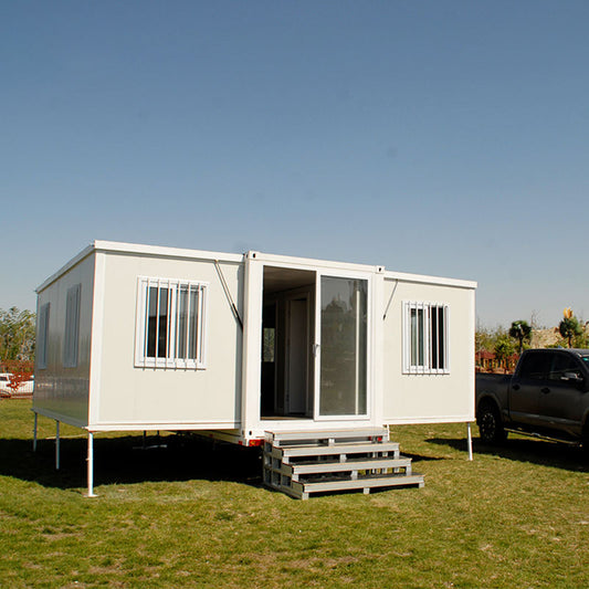 Casa contenedor prefabricada casa móvil con estructura de acero