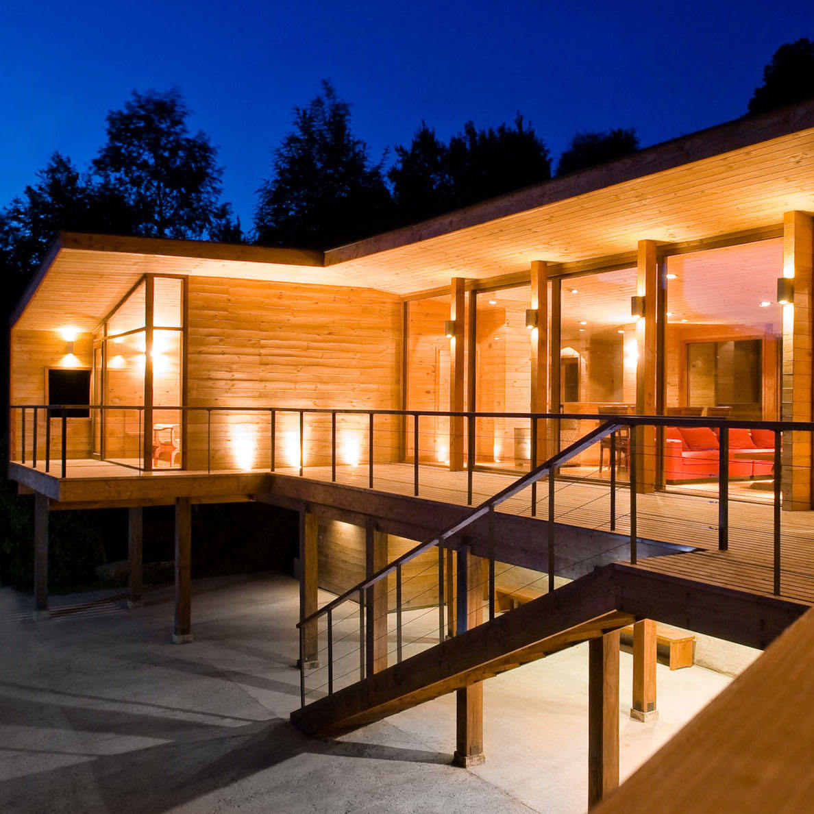 Two-story prefabricated steel structure container house