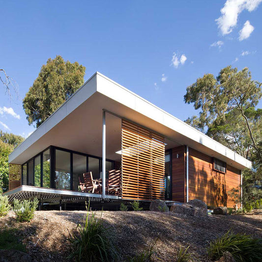 Cheap fast construction family house