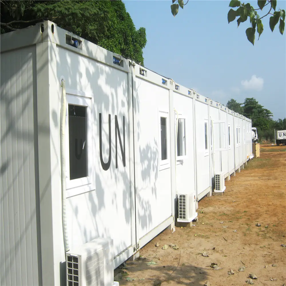 Prefabricated steel frame modular house