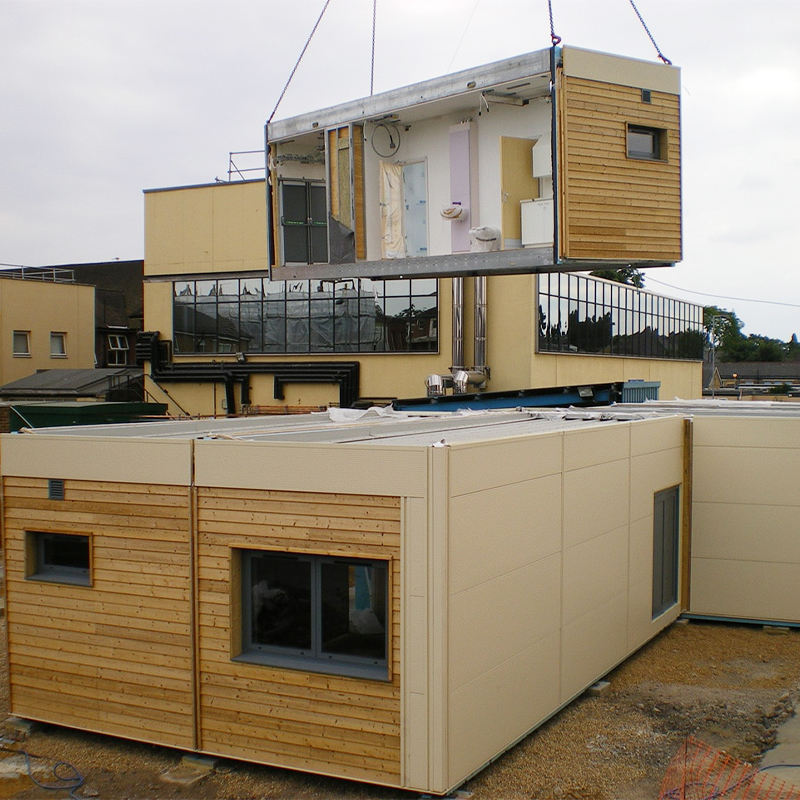 40ft Luxury prefab hotel flat pack container house