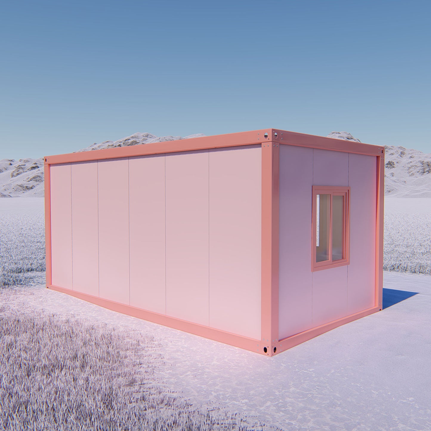 20-футовый сборный дом, простой в установке
