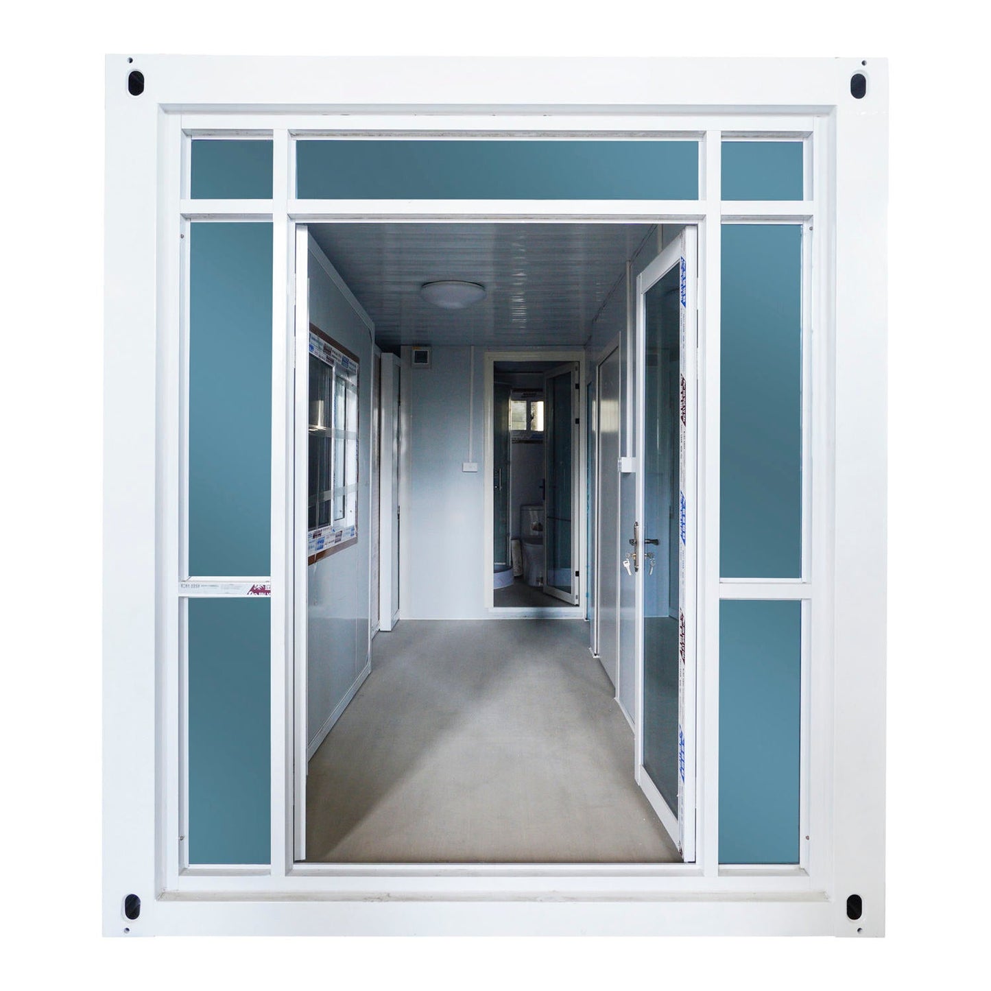 20 40-футовых передвижных сборных складных домов-контейнеров