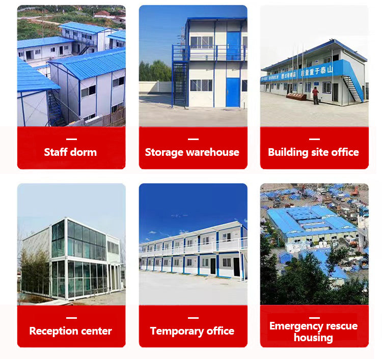 Luxury Villa Two Story Flat Pack Container Prefab Prefabricated Home
