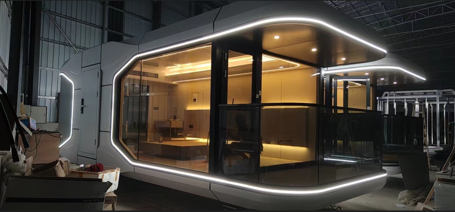 Casa contenedor, casa prefabricada Modular completamente ensamblada, venta personalizada, habitación de villa móvil personalizada
