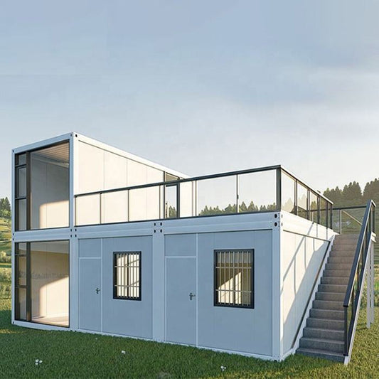 Cost price prefabricated houses villas steel structure steel structure prefab villa luxury container house