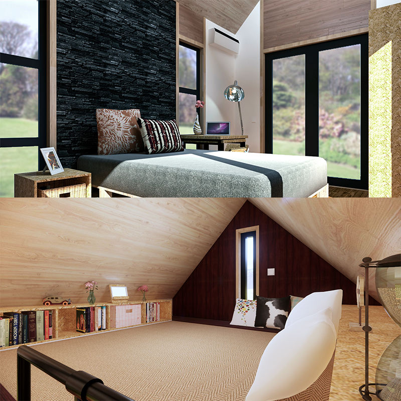 Container home building prefabricated steel structure prefab houses villas