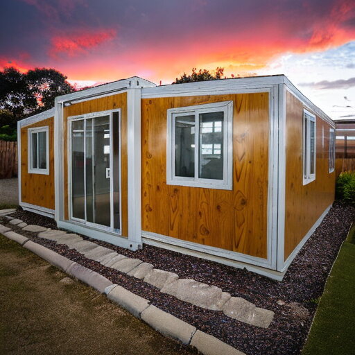 Three-in-one expandable container house