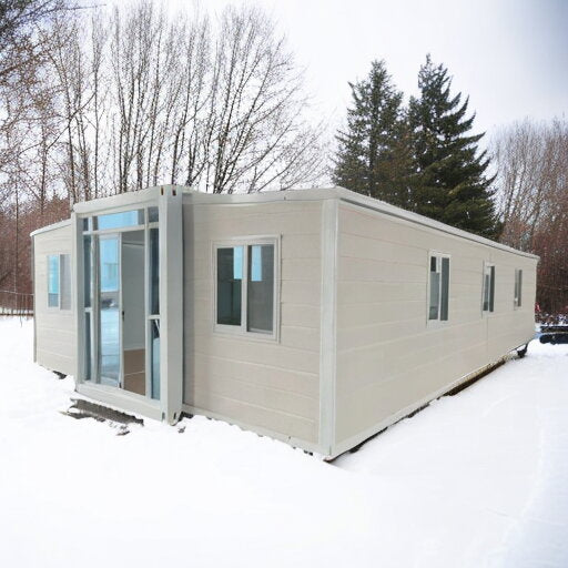 Three-in-one expandable container house