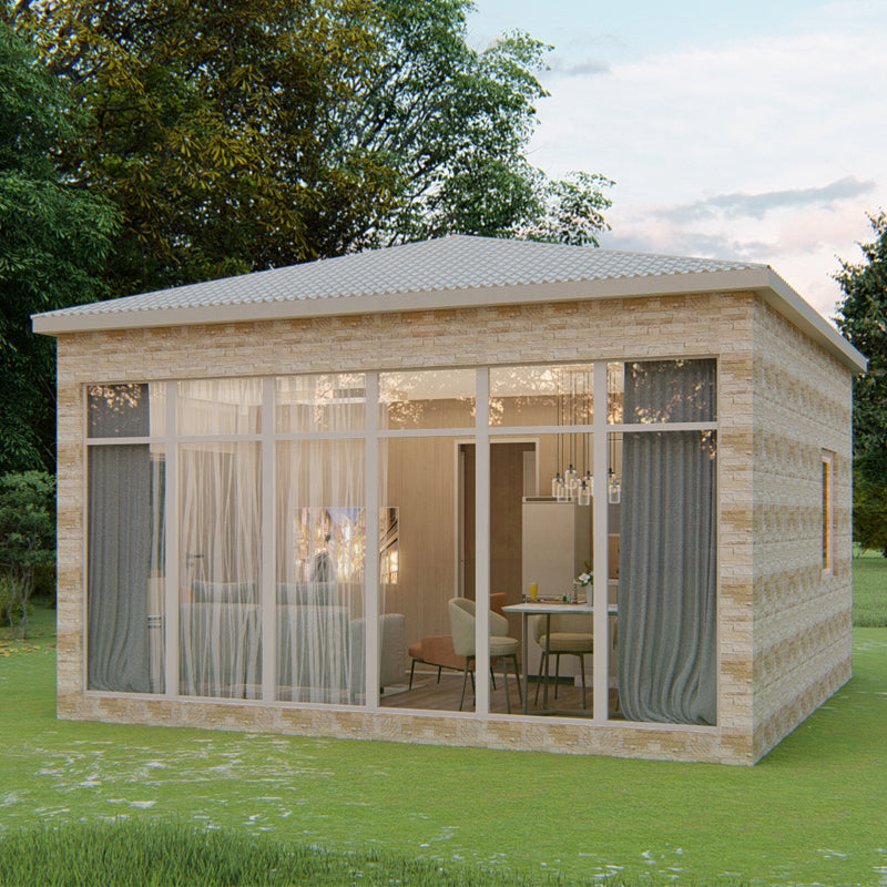 Two Bedroom Prefab Container House for Leisure Vacation Use 20ft 0r 40ft