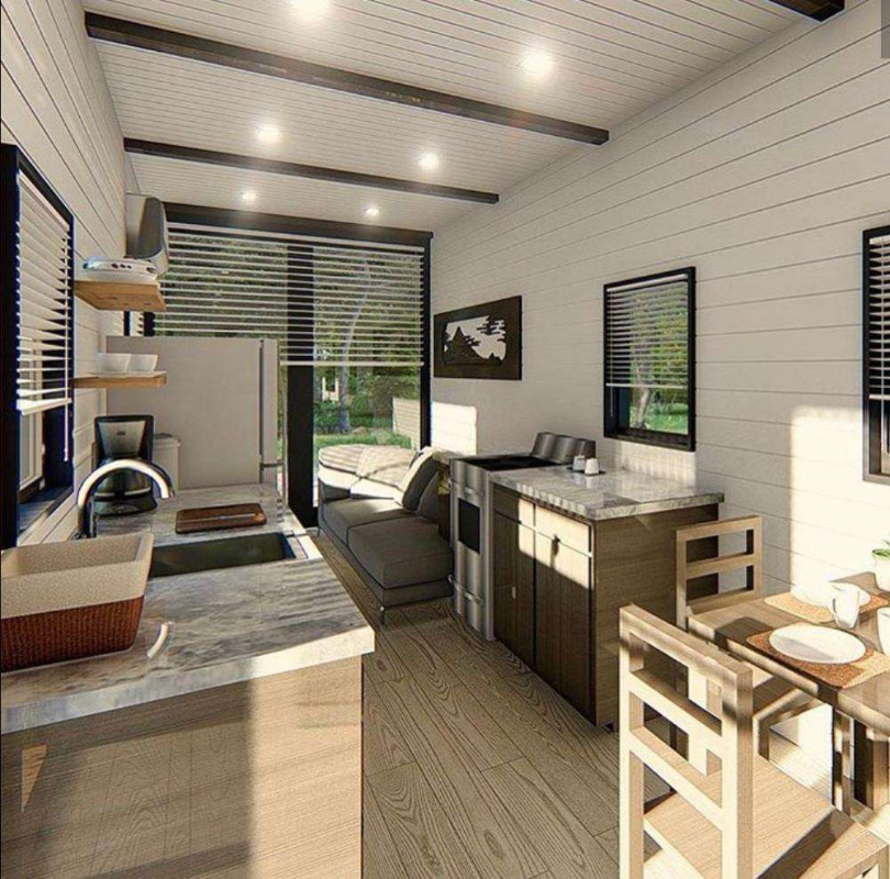 China luxury prefab container house two-story customization low cost
