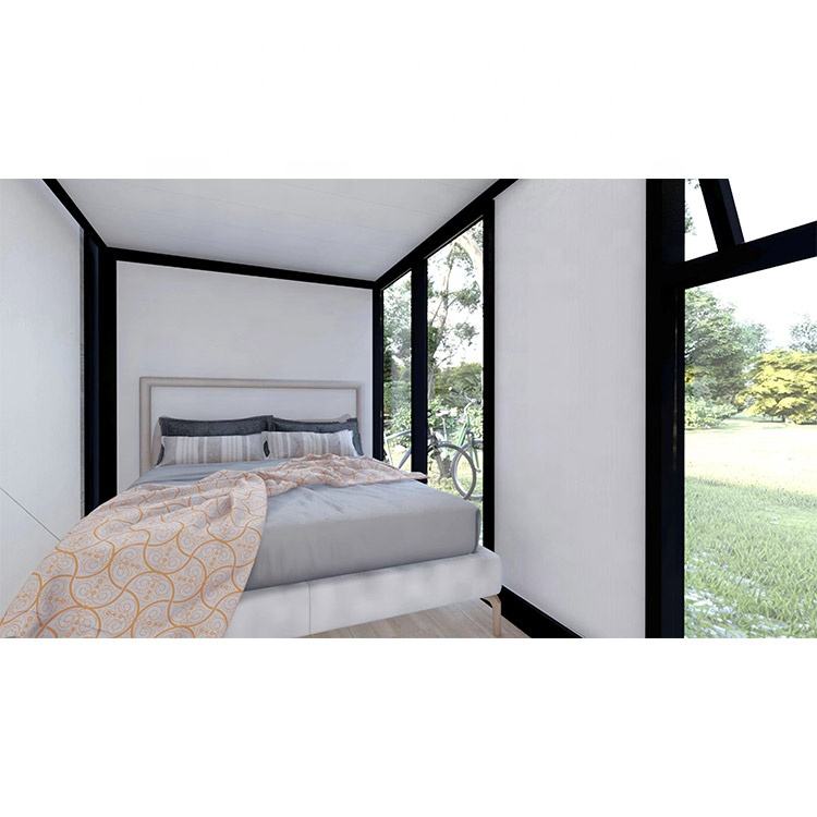 40 Расширяемый контейнерный дом, крошечный сборный контейнерный дом