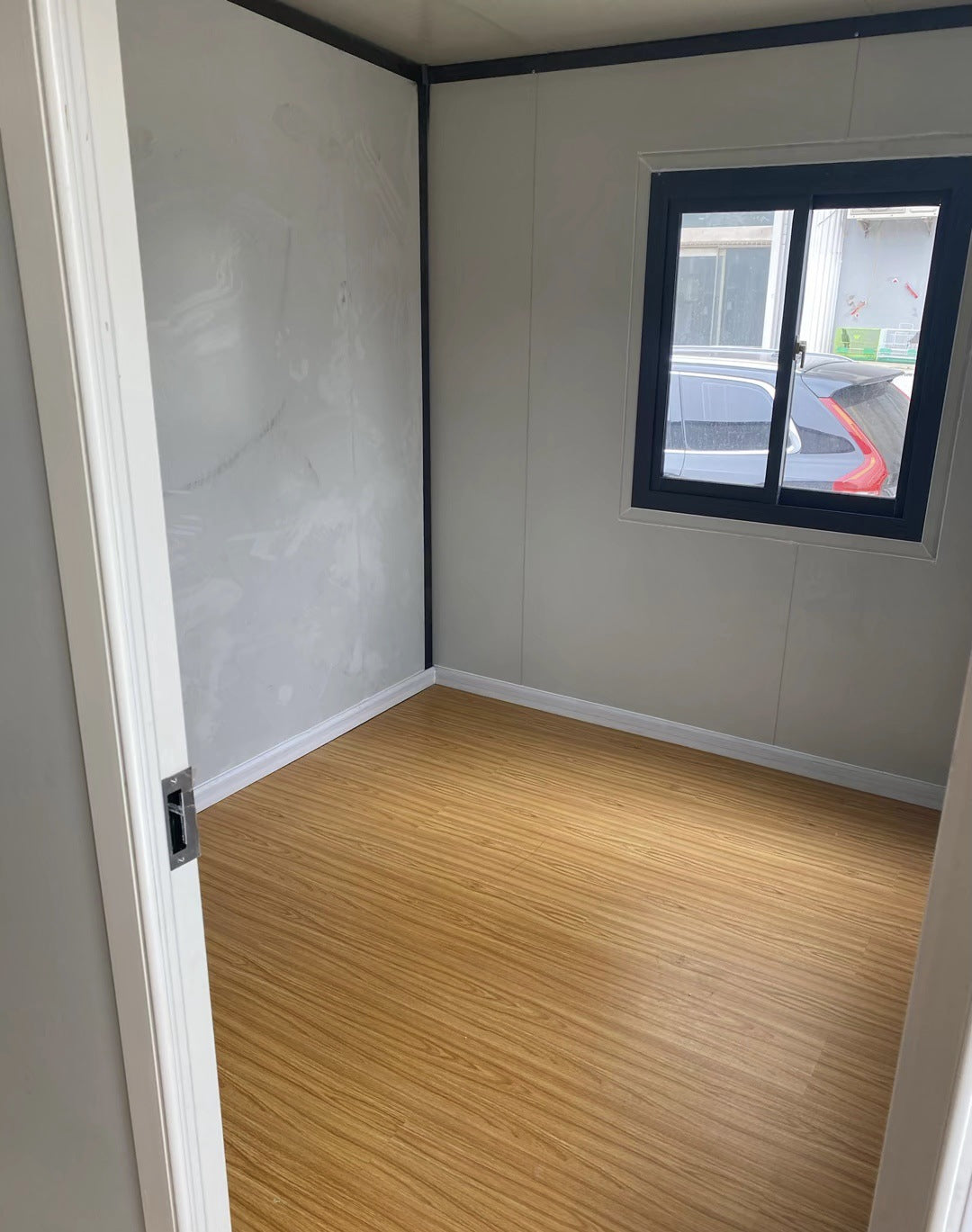 Casa ampliable prefabricada caja de expansión de doble ala