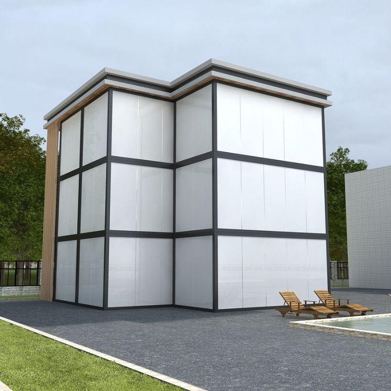 Villa ready-made prefabricated container house prefabricated houses