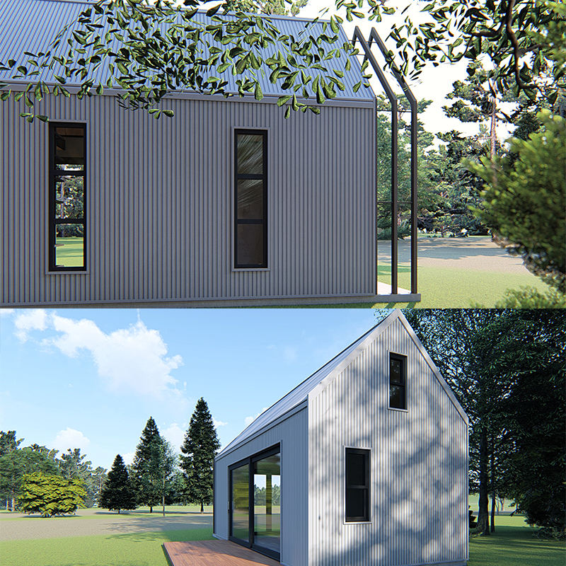 Container home building prefabricated steel structure prefab houses villas