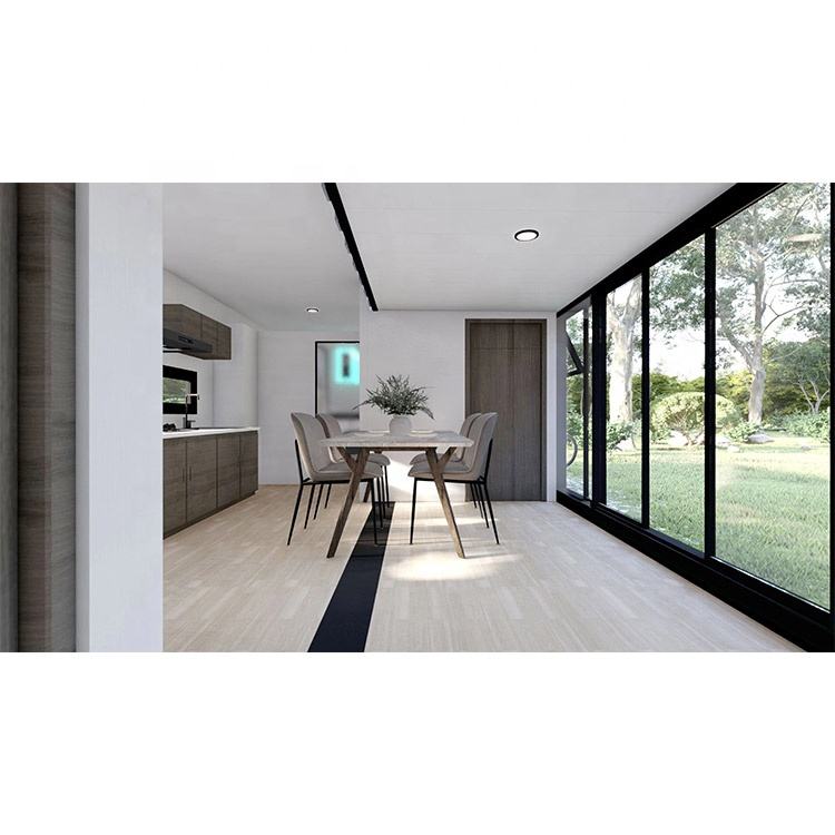 40 Расширяемый контейнерный дом, крошечный сборный контейнерный дом