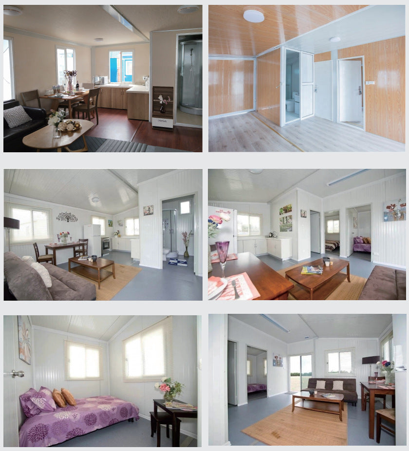 Mobile 20 feet 40 feet double-wing folding activity houses