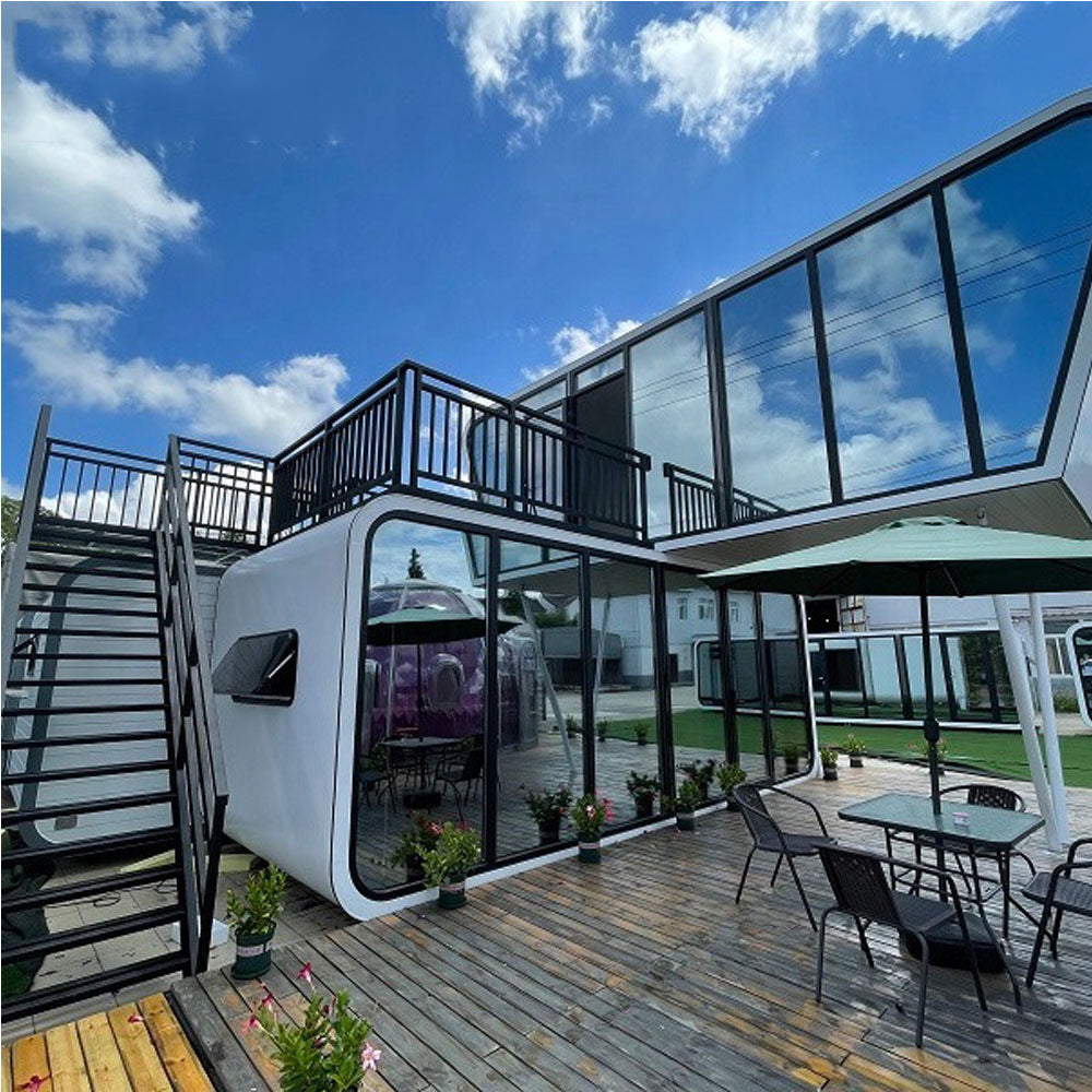 Resort hotel luxury prefab house villa diy prefab houses