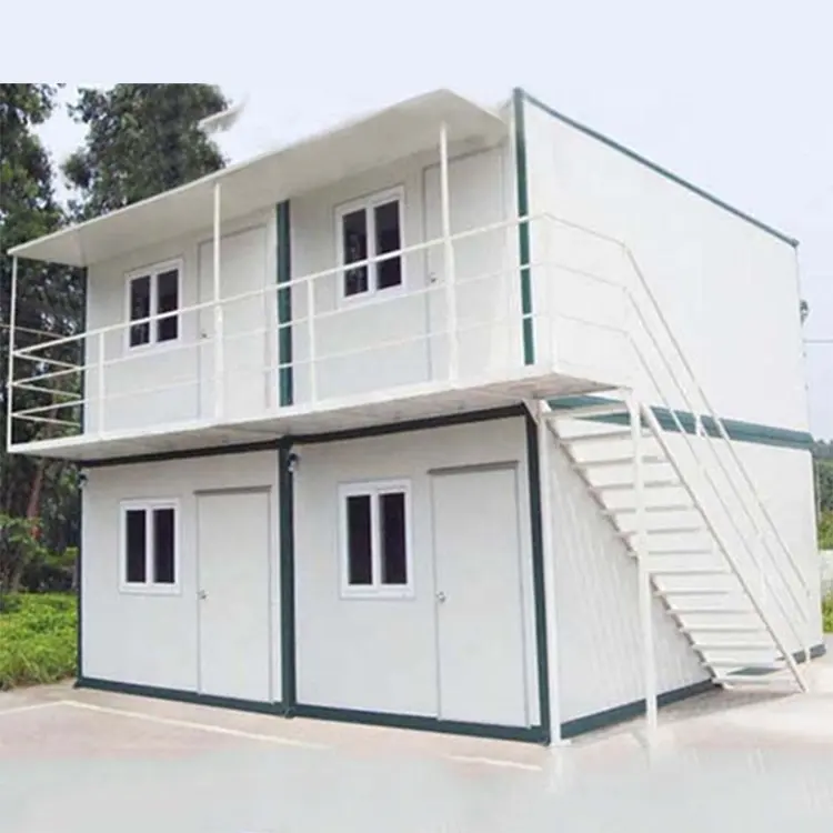 Prefabricated 40ft steel office container house home contemporary