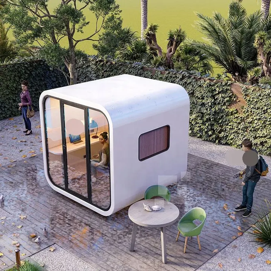 Living And Working Apple Cabin Customized Modular Office