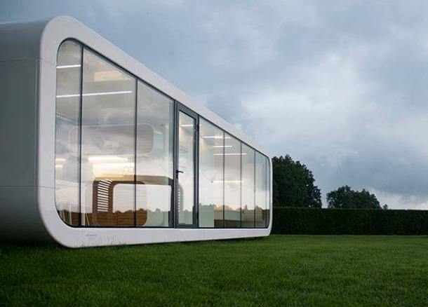 Living And Working Apple Cabin Customized Modular Office