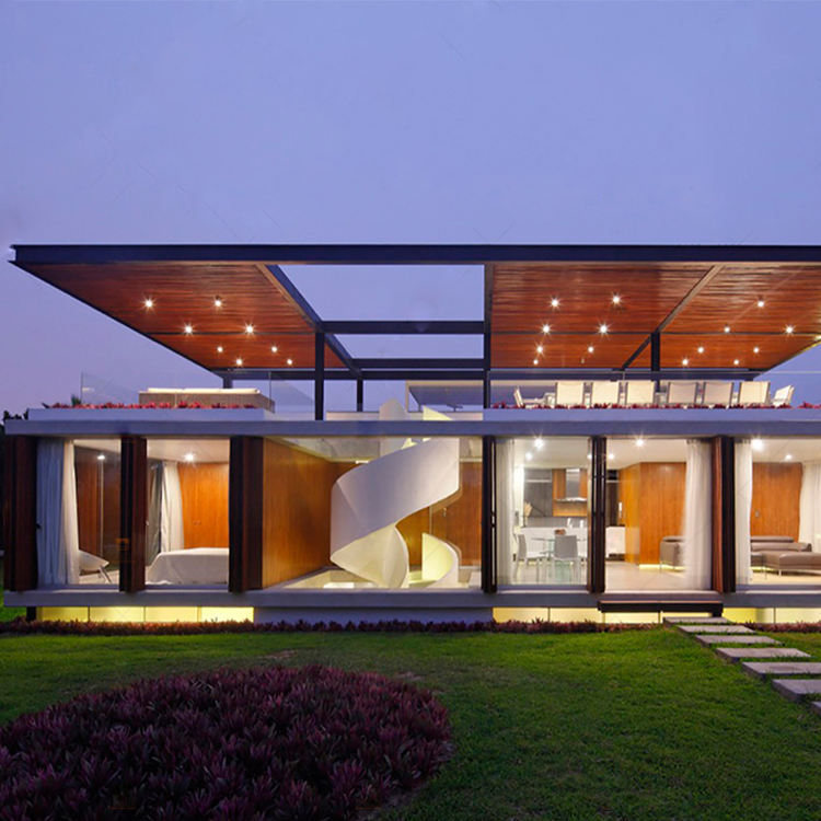 Villa Steel Structure House Luxury Modern Villa House Prefabricated Home