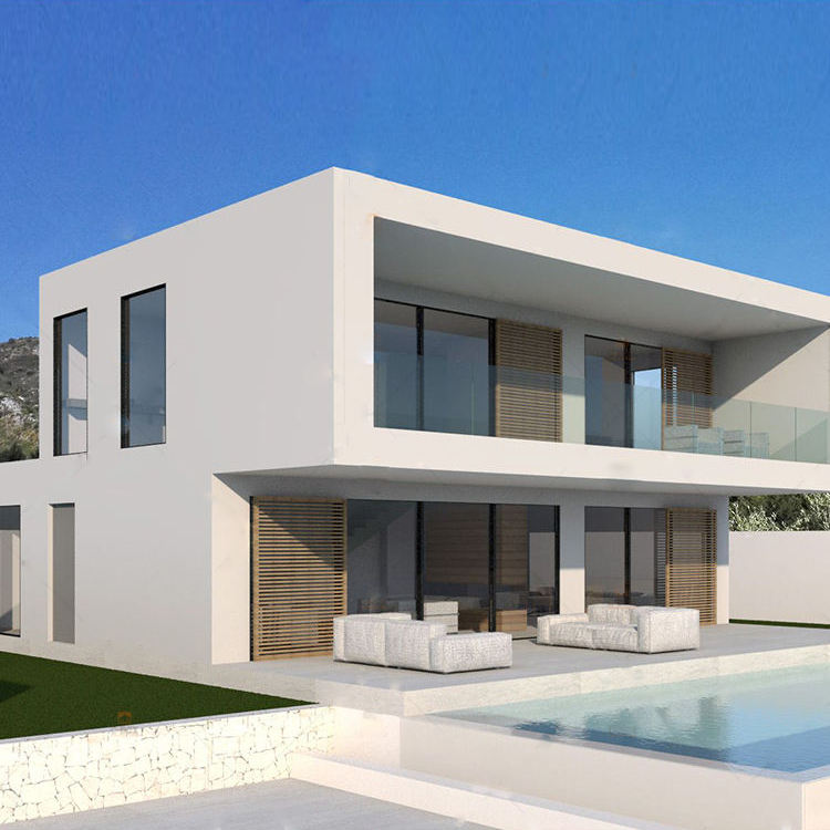 Villa Steel Structure House Luxury Modern Villa House Prefabricated Home