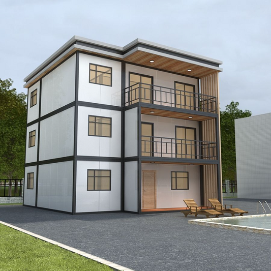 Villa ready-made prefabricated container house prefabricated houses