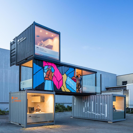 Заводская поставка сборных домов Готовый контейнерный магазин