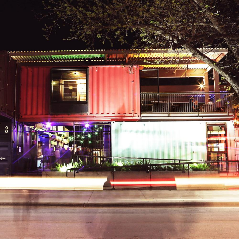 Красочные дома-контейнеры. 40-футовые роскошные дома для покупок можно настроить по индивидуальному заказу.