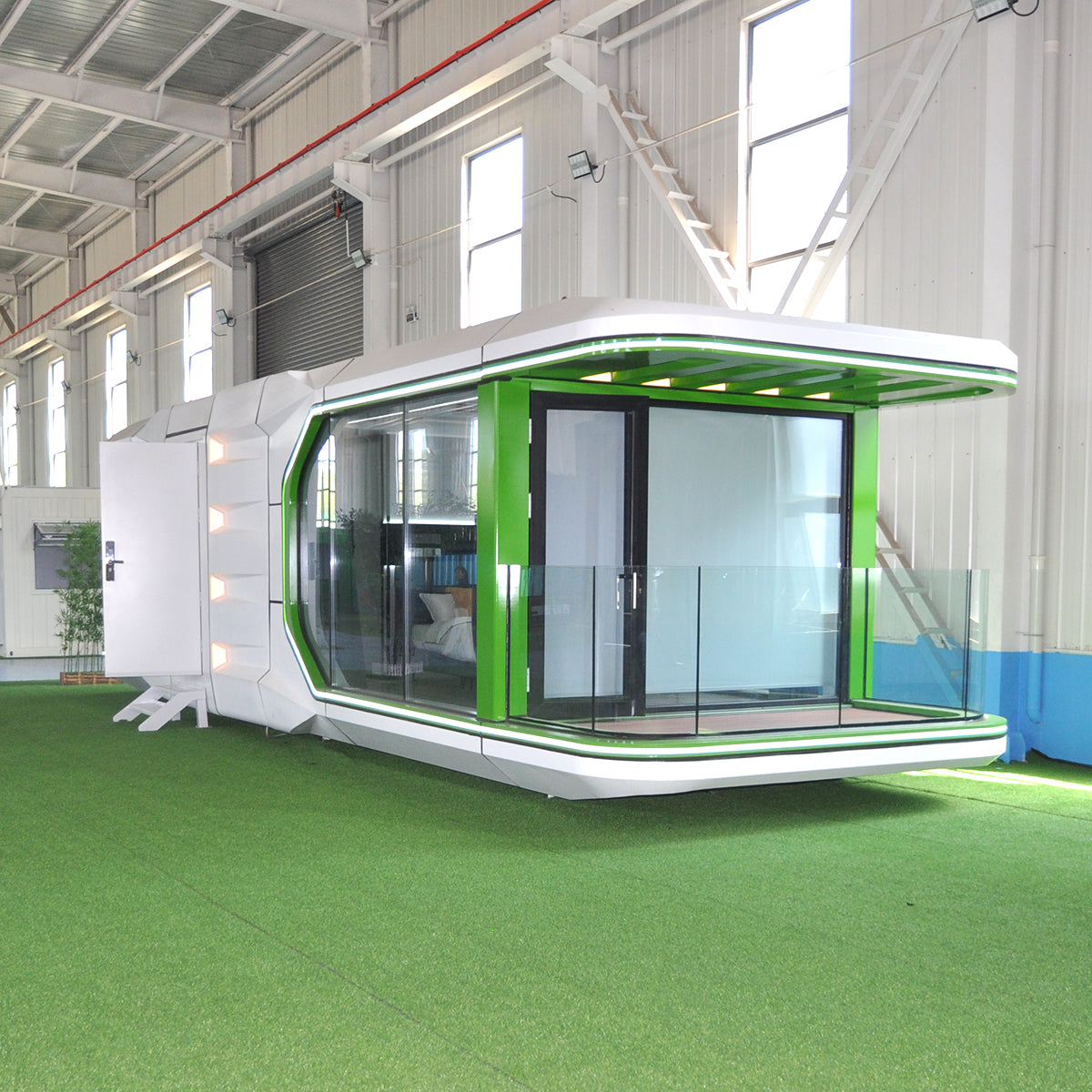 Luxury space capsule prefabricated homes cabin house