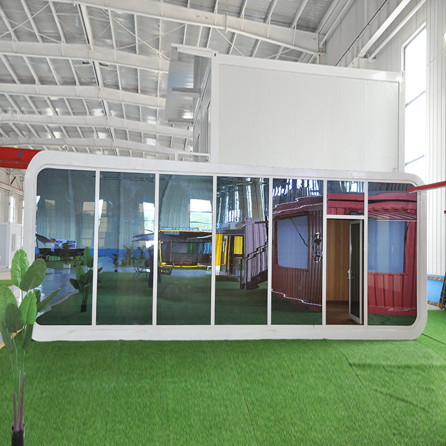 Cabaña modular junto al mar, cabina Apple, oficina, hotel, cabina móvil