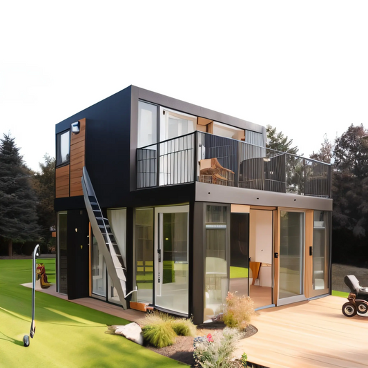 Double Layers Prefabricated Modular Container House