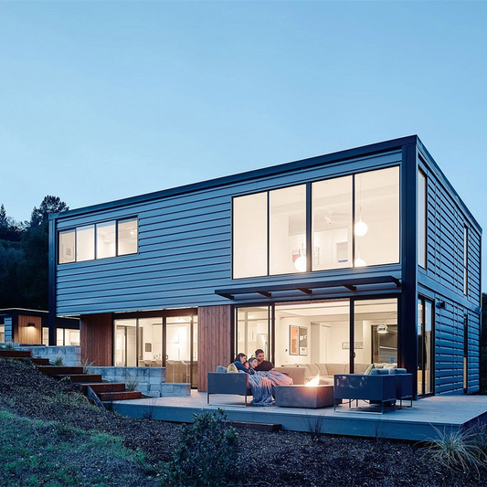 To Assemble Detachable Steel Structure Villas Prefab Container Houses