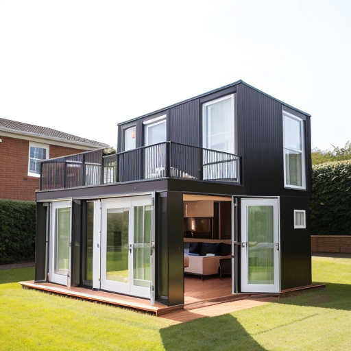 Double Layers Prefabricated Modular Container House