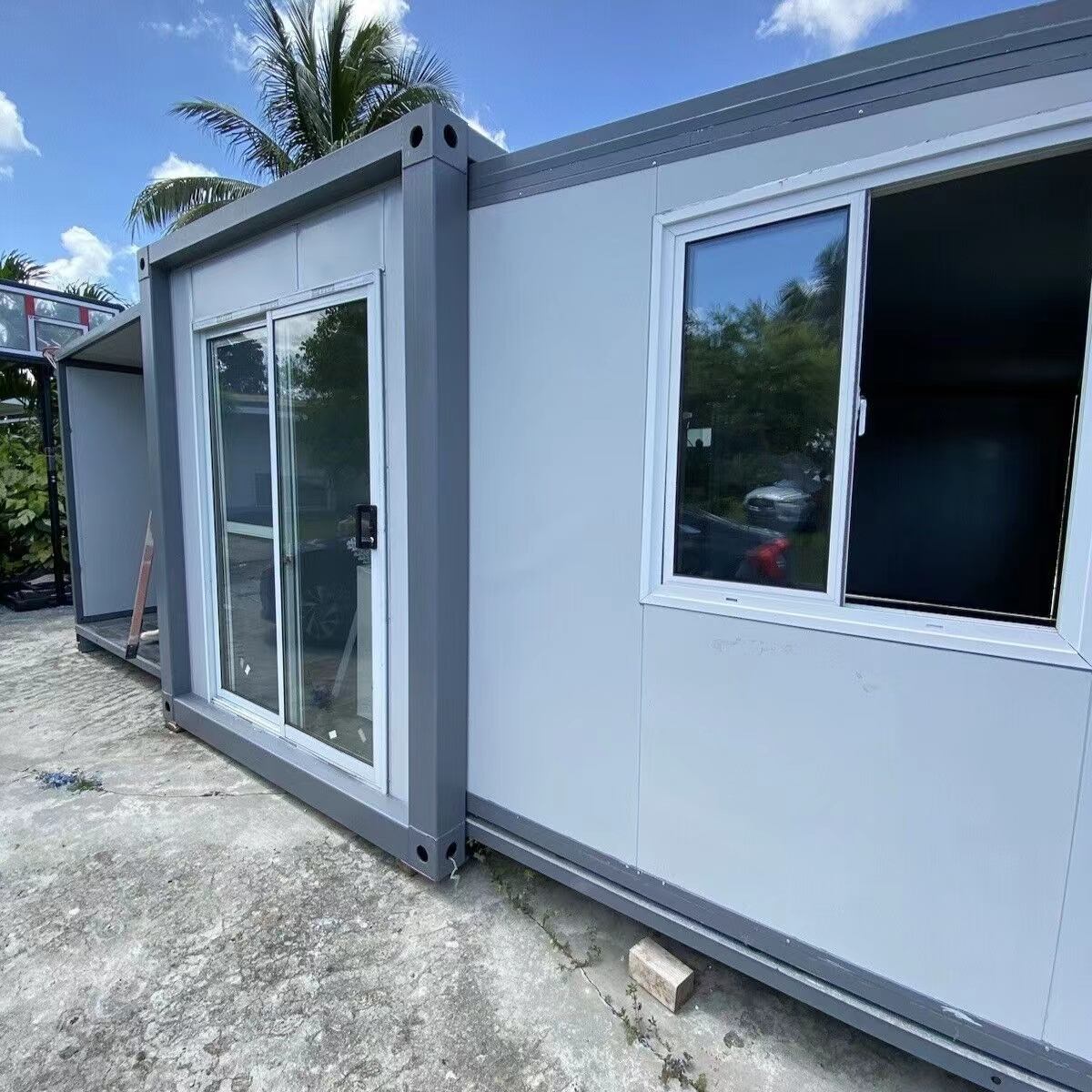 Сборные сборные 20-футовые жилые дома. Складной сборный контейнерный дом.