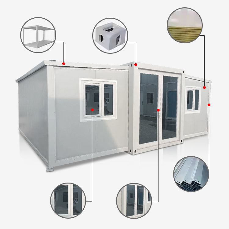 Сборный современный складской дом из сборных контейнеров Casas Prefabricadas