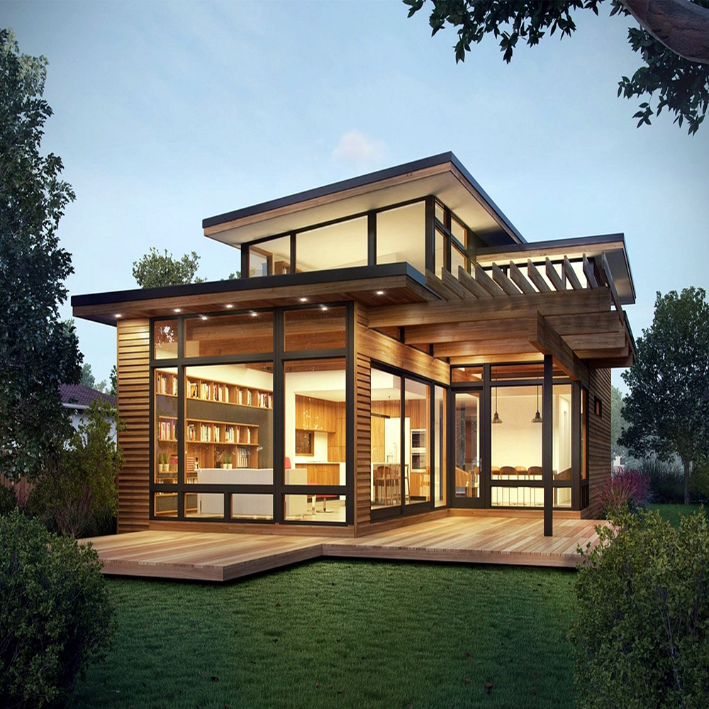 To Assemble Detachable Steel Structure Villas Prefab Container Houses