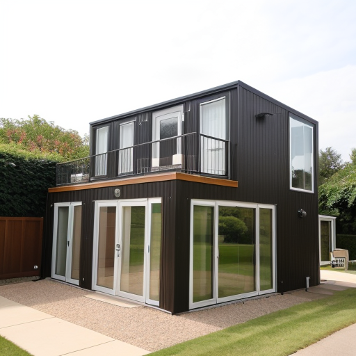 Double Layers Prefabricated Modular Container House